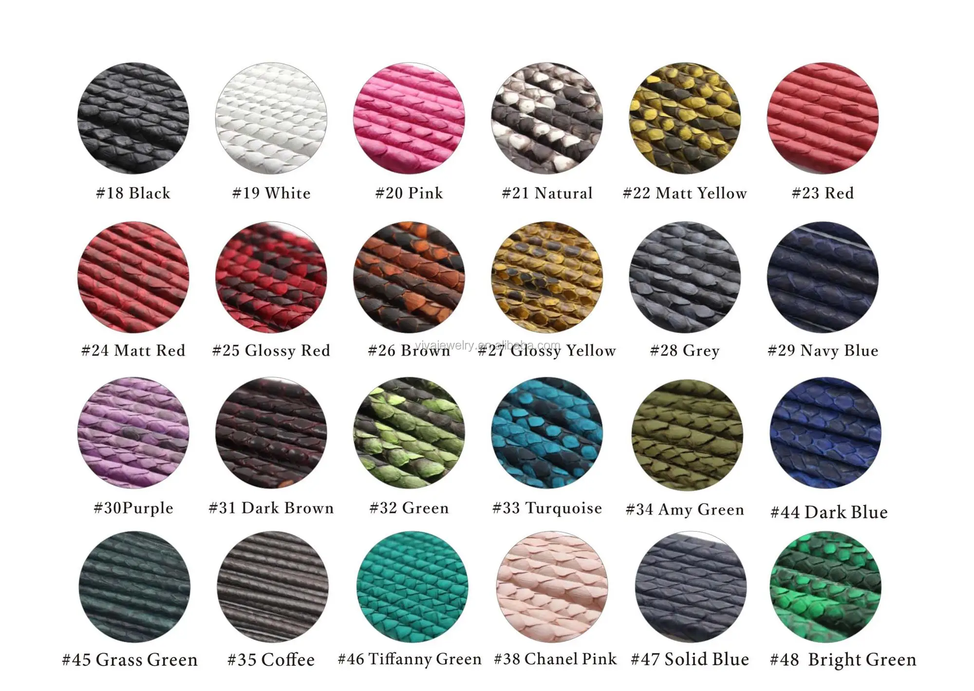 Python color chart