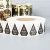 Custom design label sticker/ drinks bottle package label sticker printer/ label printing machine roll sticker