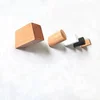 Modern unique design wooden single wall hooks