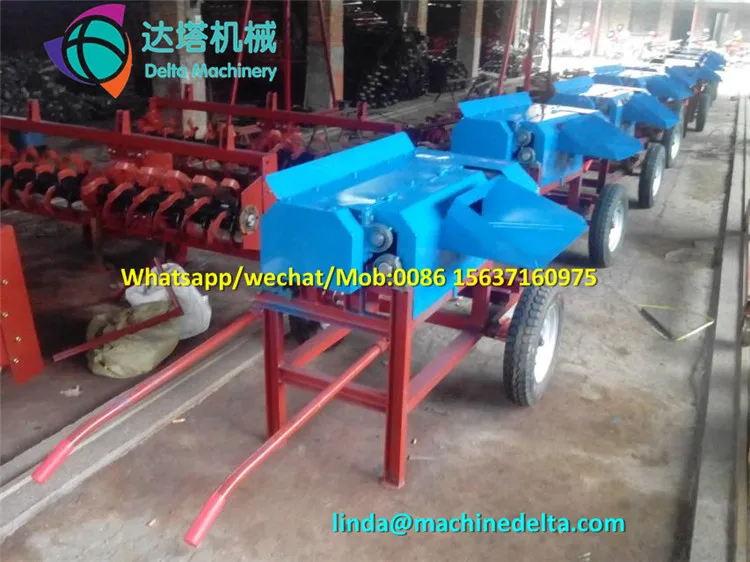 company show of hemp/jute decorticator machine