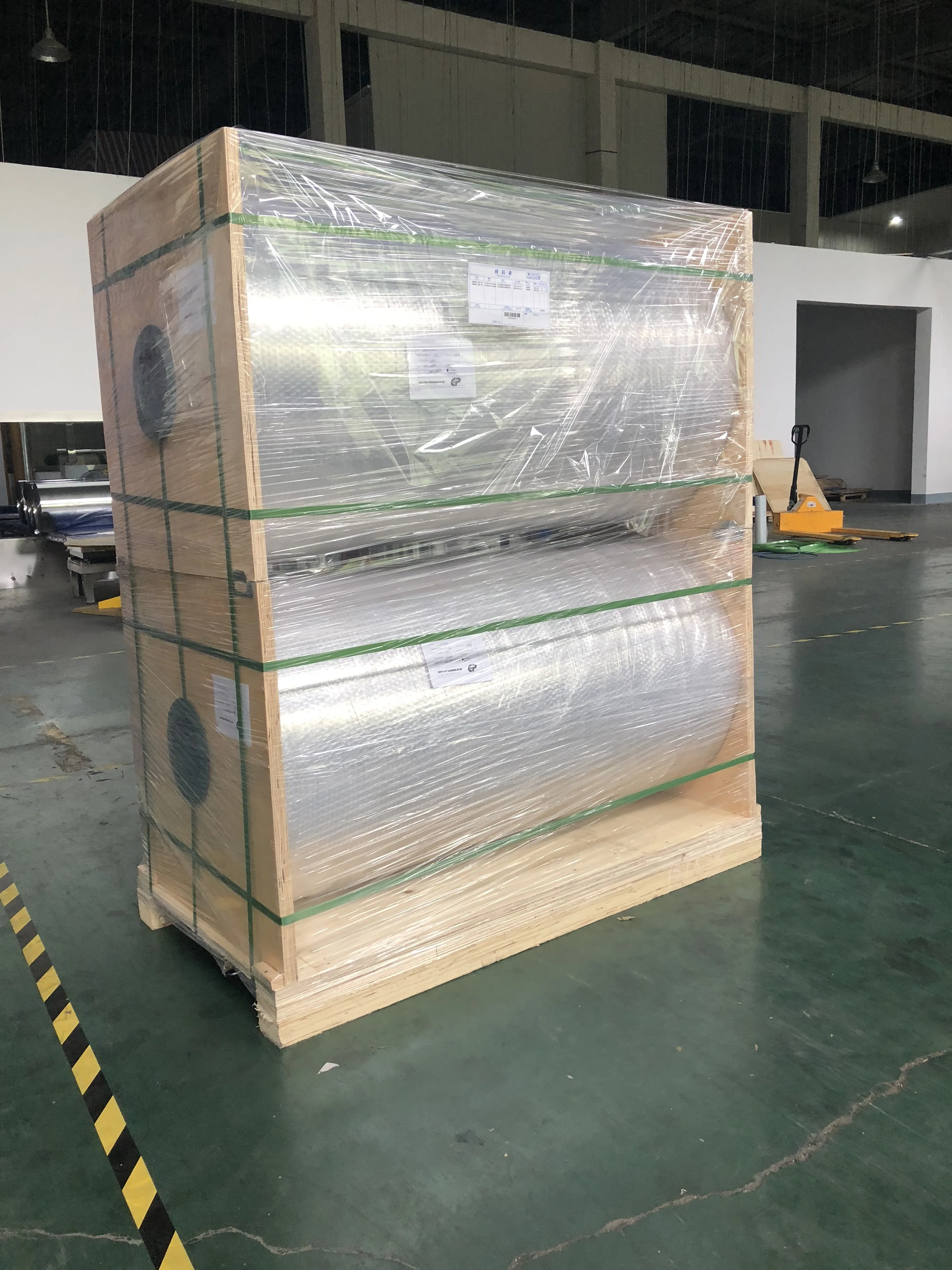 
Flexible Packaging Materials CPP/Polypropylene Metallized Aluminum Film Roll 