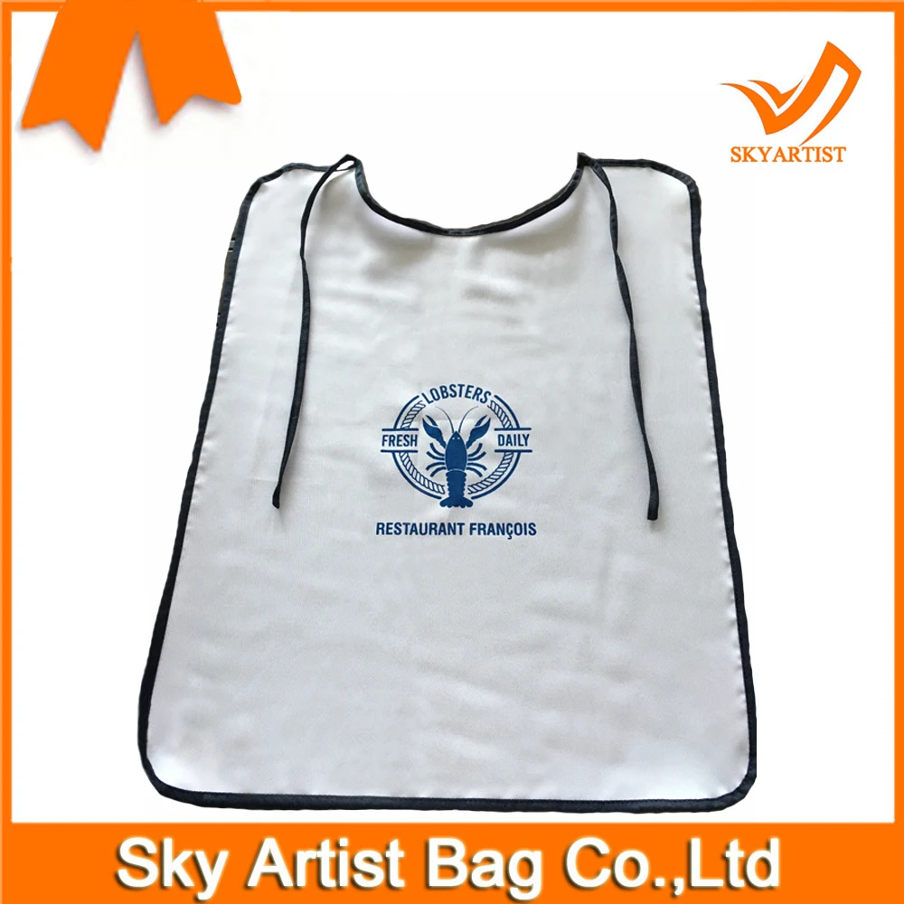 
Solid Color Bar Cocktail Apron with Denim 