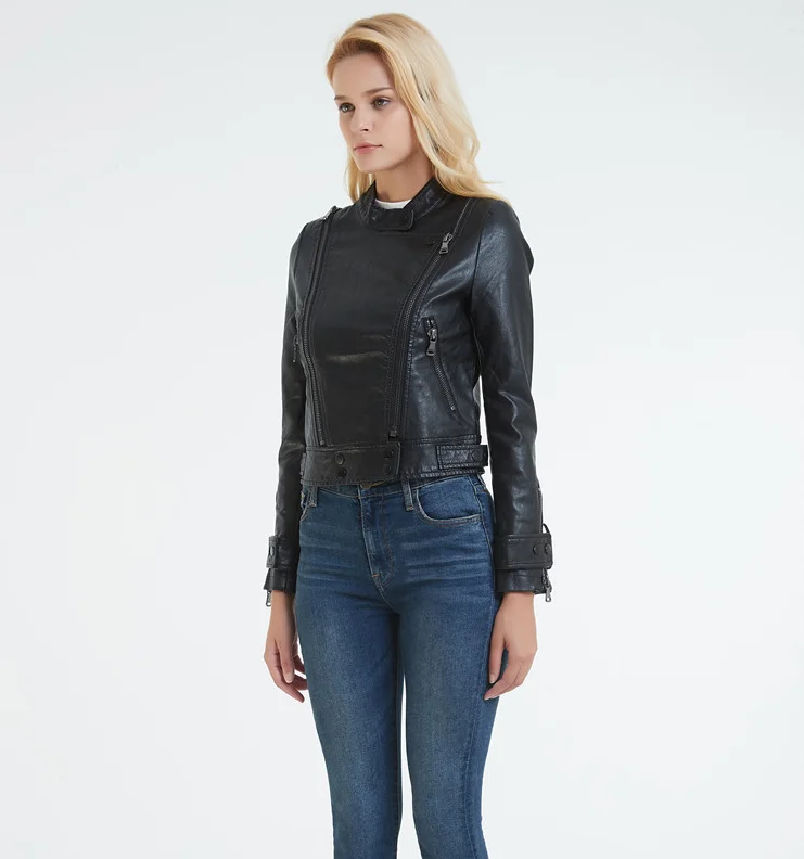 2019 New Women's Leather Jackets Clothes Women - Buy Jackets Leather ...