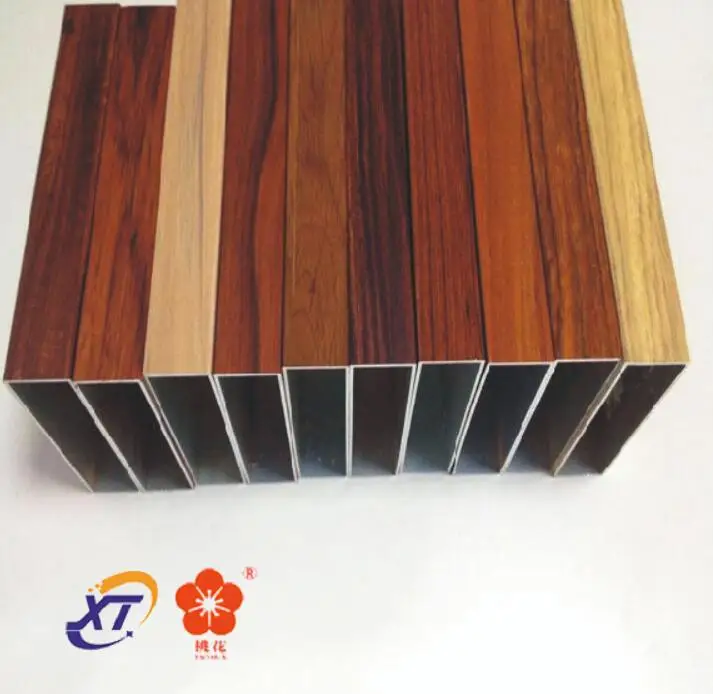 China Supplier Wood Grain Aluminum Decking Metal Decorative Wall