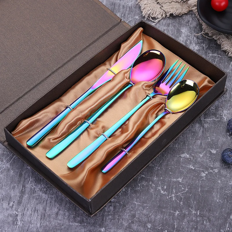 

Wholesale wedding gold cutlery set spoons forks knives stainless steel gold flatware set gold silverware