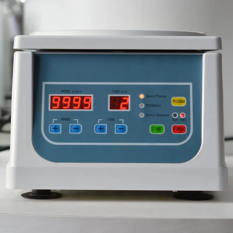 Lab High Speed Hematocrit 75mm X10 Tubes Veterinary Urine Centrifuge L