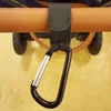 Corner hooks for baby carriages