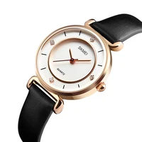 

Wholesale Skmei 1330 Gold Wrist OEM Watches Ladies Women Quartz Stainless Steel Back Watch