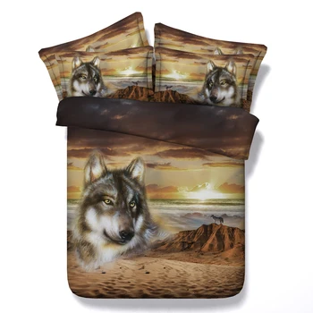 Spirit Wolf 3d Digital Print Duvet Or Comforter Bedset Buy Wolf