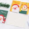 Santa Claus Cartoon Printing Back To School Gifts kids notebook