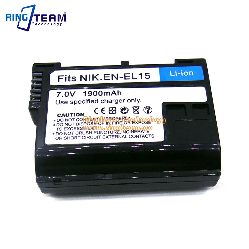 En-el15 Battery For Nikond500 D600 D610 D7100 D7000 D800 ...