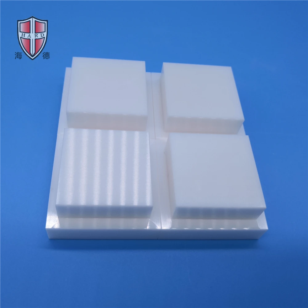 Polished Al2o3 Ceramic Plate Alumina Square Block - Buy Alumina Ceramic ...