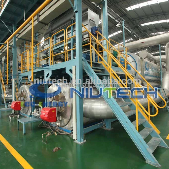 
Waste Tire to Fuel Oil Pyrolysis Plant with CE/TUV/SGS 