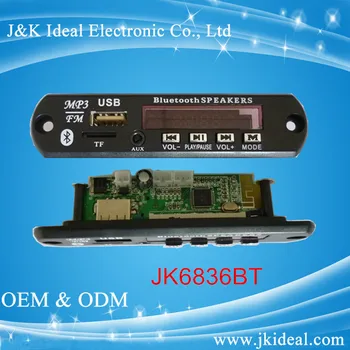 Jk6836bt Usb Decoder Modul Mp5 Mp4 Mp3 Player Kit With