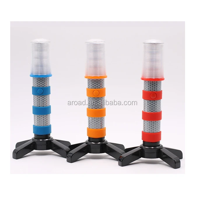 PC Portable Easy to Carry Mini LED Signal Traffic Warning Light for Traffic Control