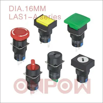 Onpow Pushbutton Switch(las1-a Series,16mm,Ul508,Ce,Ccc,Rohs,Reach ...