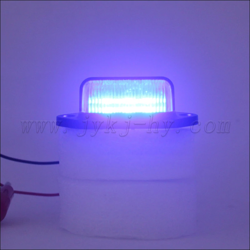 CE Certification and 12V Voltage led license plate light car decorates led strobe lights truck led mark lamp