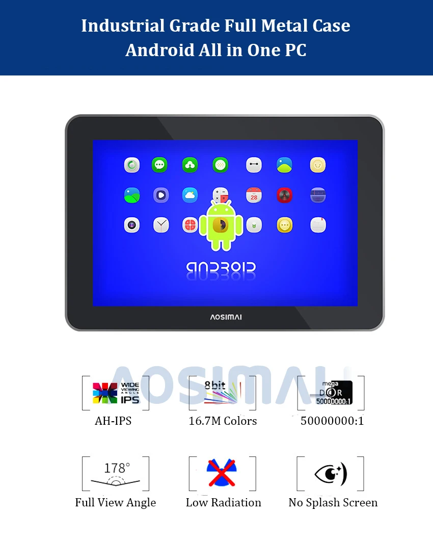 10.1 inch RJ45 All-In-One Android Panel PC