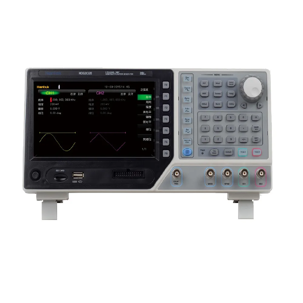 Hantek Hdg2102b Signal Generator 100mhz 2 Channel 16bit 250msa/s 64m Memory Arbitrary Waveform