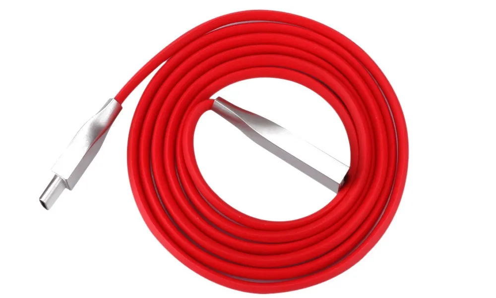 OEM custom logo reversible genuine PVC for iphone X charger cable braided usb cables V8 for iphone6/7/8 charger - ANKUX.COM