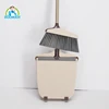 Boomjoy foldable broom and dustpan set for home cleaning.