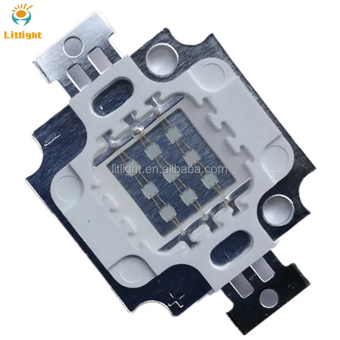 Epileds Chip 10 watt Ultra violet 365nm 385nm 395nm 400 nm 410nm 415nm 420nm cob high power led uv 10w 375nm