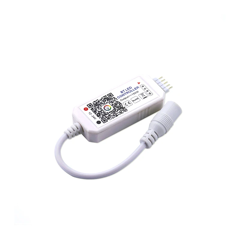 12A 16A Smartphone APP Smart Magic Light Mini Bluetooth RGB RGBWC LED Controller For DC5V-24V RGBW RGB LED Light Strip
