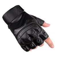 

half finger synthetic leather motorbike racing motorcycle gloves