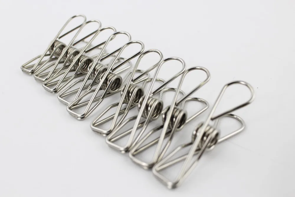 Bathroom 24 Clip Stainless Steel Hangers For Small Clothes - Buy ...