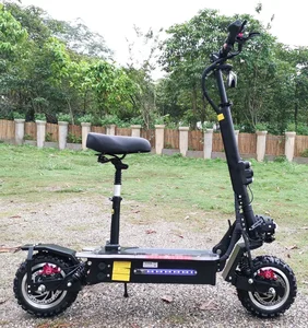 China super power fat tire 11inch 60v 3200w e scooter dual motor wheels electric scooters for adults