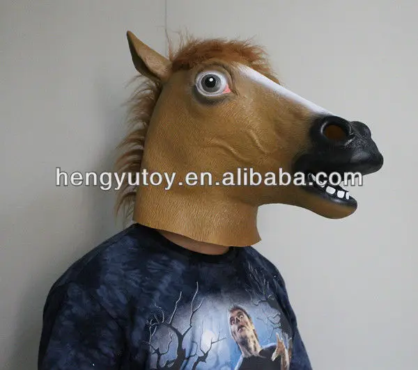 Hotselling Realistic Masquerade Masks Bulk Latex Horse Head Mask Buy
