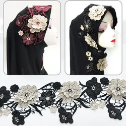 hand embroidery lace collar