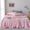 Wholesale luxury hotel bedding tencel 4pcs 100% silk bedding set hotel bed linen