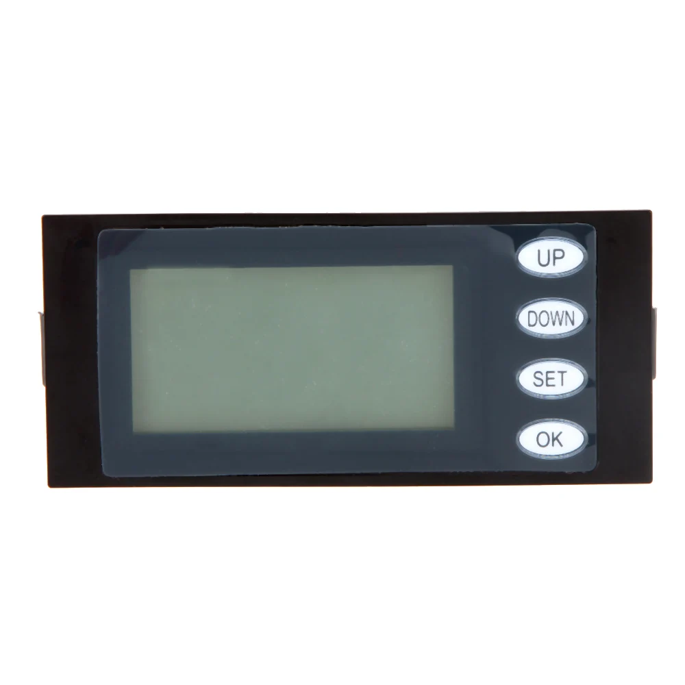 AC 20A Digital Power Meter Voltage KWh Time Watt Meter Voltmeter Ammeter with LCD Backlight