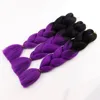 Jumbo Braids Hair Crochet Expression Wholesale Price Cheap Original Synthetic Ombre Braiding Hair Extensions