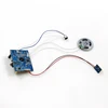 Programmable voice sensing flash music module for greeting card