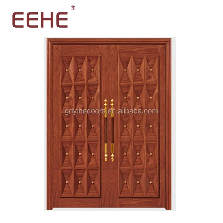 Solid Teak Wood Double Main Door Carving Design Buy Solid Teak Wood