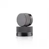 Manufactures 3 G 5 G 7 G Straight Side Dark Violet Glass Containers UV Black CBD Jar With Child Safety Screw Cap For Cbd