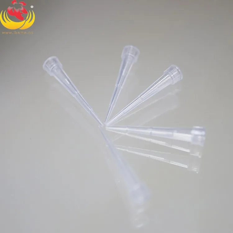 Disposable Lab Different Types of Yellow 200ul Pipette Tips Products