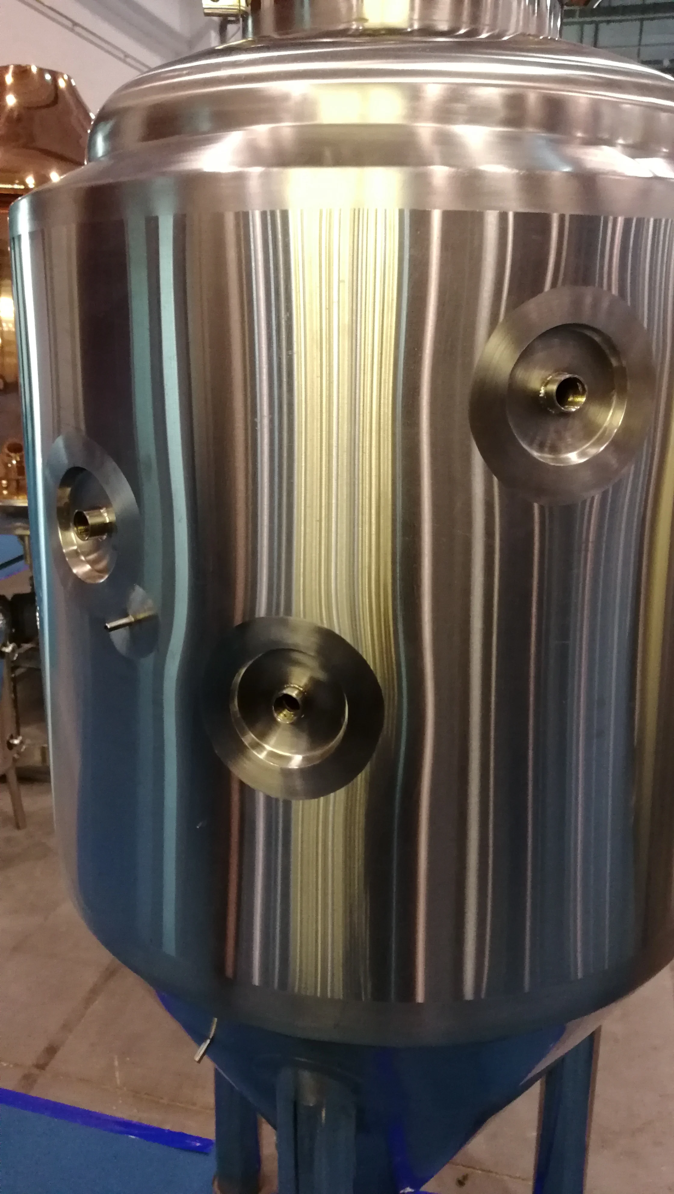 300L beer conical fermenters cooling jacket fermentation tanks brewing system for small pub