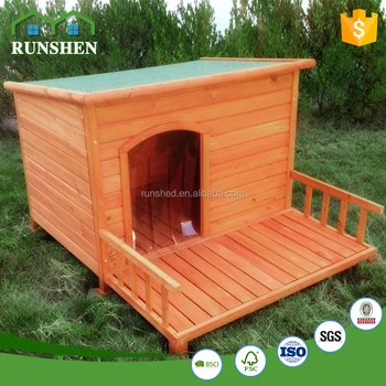 outdoor wooden dog kennels