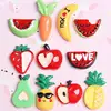 Mixed Fruits Food Cake Ice-Cream Chocolate Resin Charms Flatback Slime Beads Making Supplies for DIY Phones Ornaments