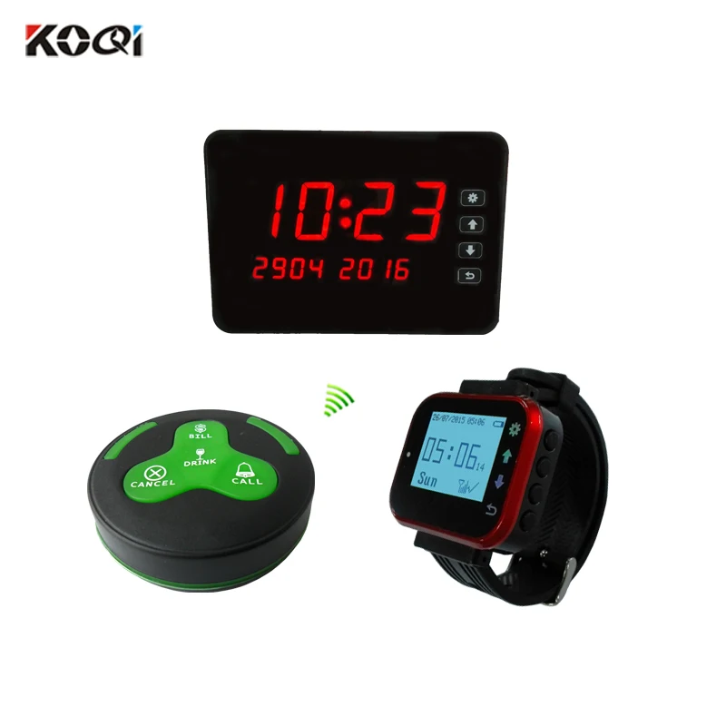 

Waiter call button restaurant table buzzer service