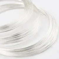 

Thickness 0.4-0.8mm 925 Sterling Silver Wire Metal Thread Silver String Silver Line for Jewelry Necklace Bracelet Earring Making