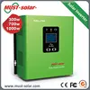 MUST PV2000 series pure sine wave 1 phase input 1 phase output low frequency inverter 12v solar led lights kit with AVR function