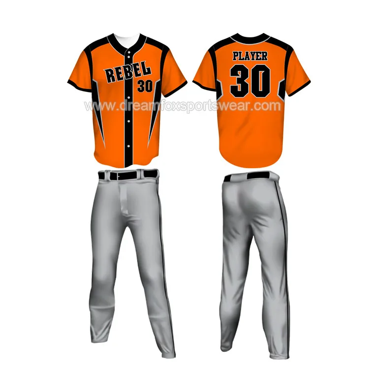 Sets uniform youth baseball Baseball Uniforms
