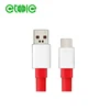 fast shipping data Sync charging usb c port cable for smart Phone type c flat usb cable