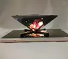 Creative Useful Holographic Image Display Stand 3D Projector Projection For 3.5''~5.5'' Phone