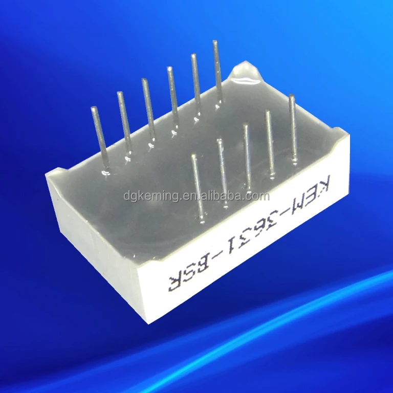 Mini 0.36 led 7segment led digital display 3 digit yellow