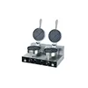 Fashion appearance and easy operation waffle maker with double head HJ-MN016